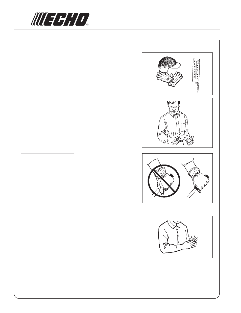 Echo PAS-2601  EN User Manual | Page 8 / 28