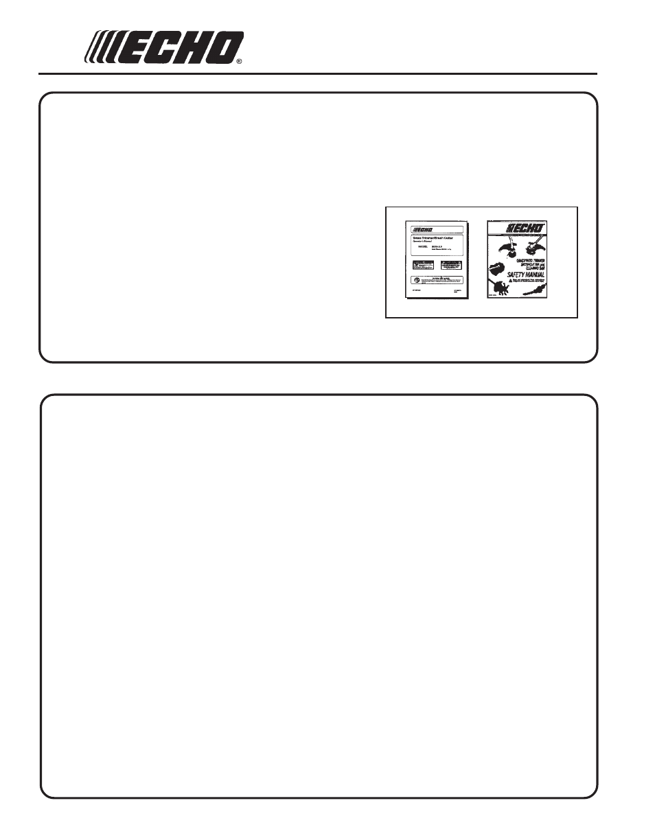 Echo SRM-210 User Manual | Page 2 / 32