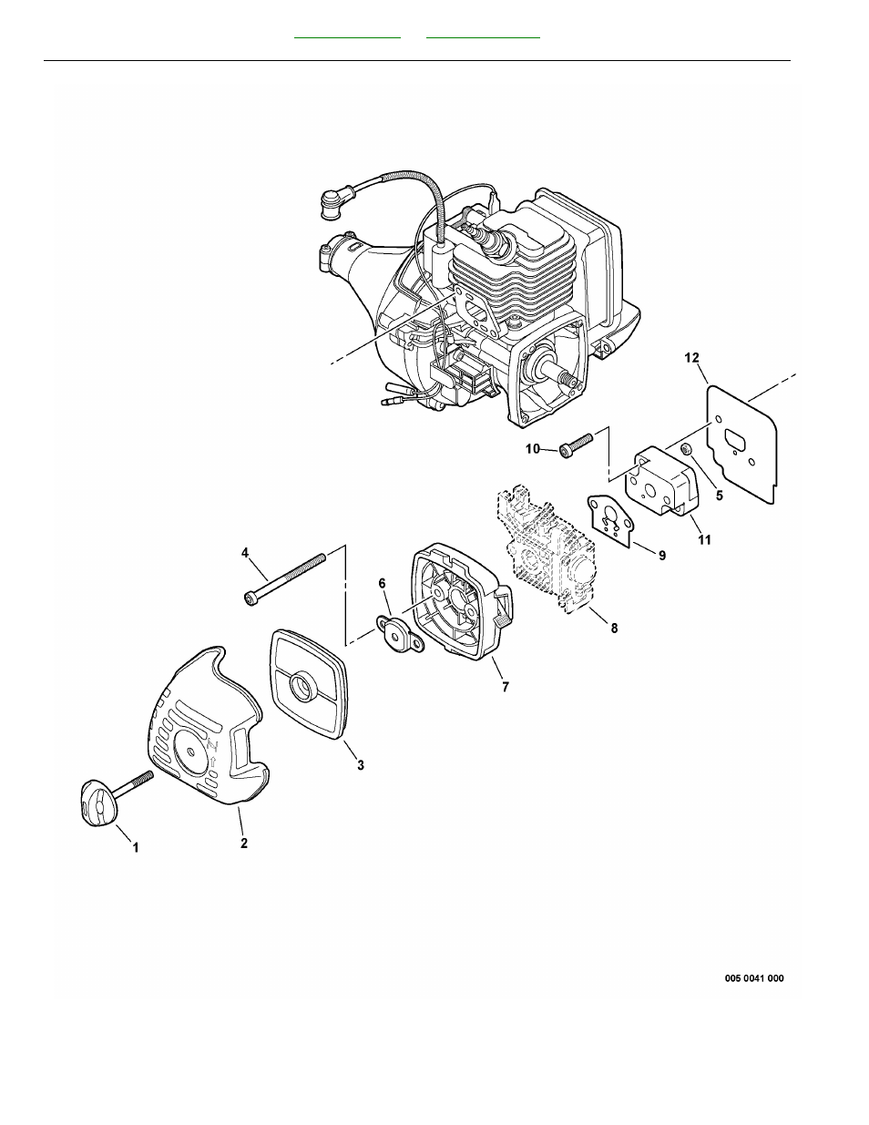 Intake | Echo SRM-225 User Manual | Page 8 / 44