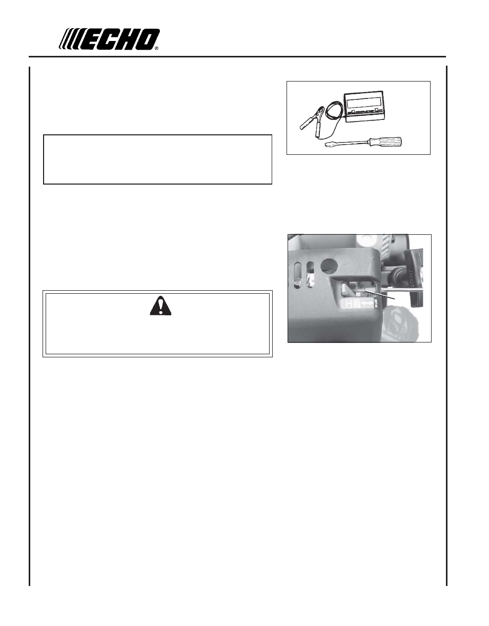 Echo PPT-260 User Manual | Page 24 / 32