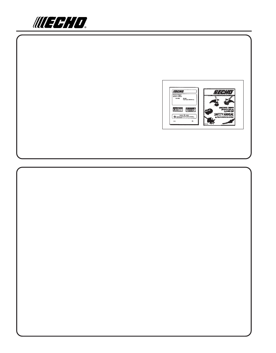 Echo PE-265 User Manual | Page 2 / 28