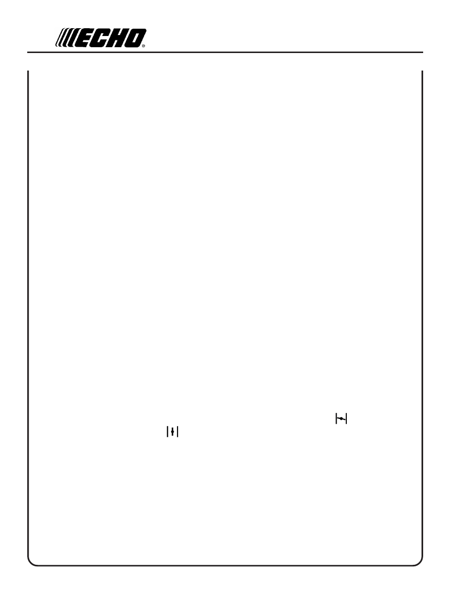 Echo PE-265 User Manual | Page 8 / 28