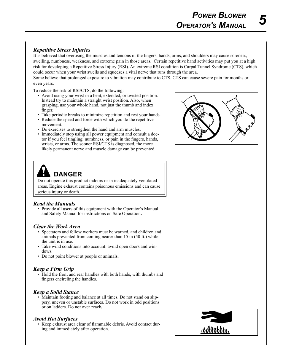 Echo PB-620ST User Manual | Page 5 / 28