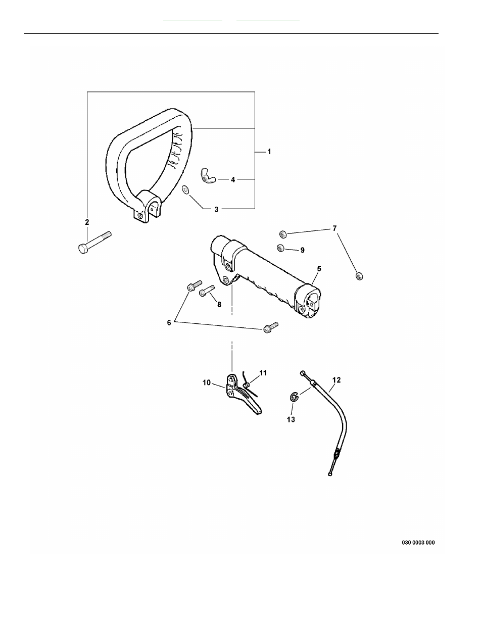 Handles, throttle cable | Echo GT-200 R User Manual | Page 28 / 44