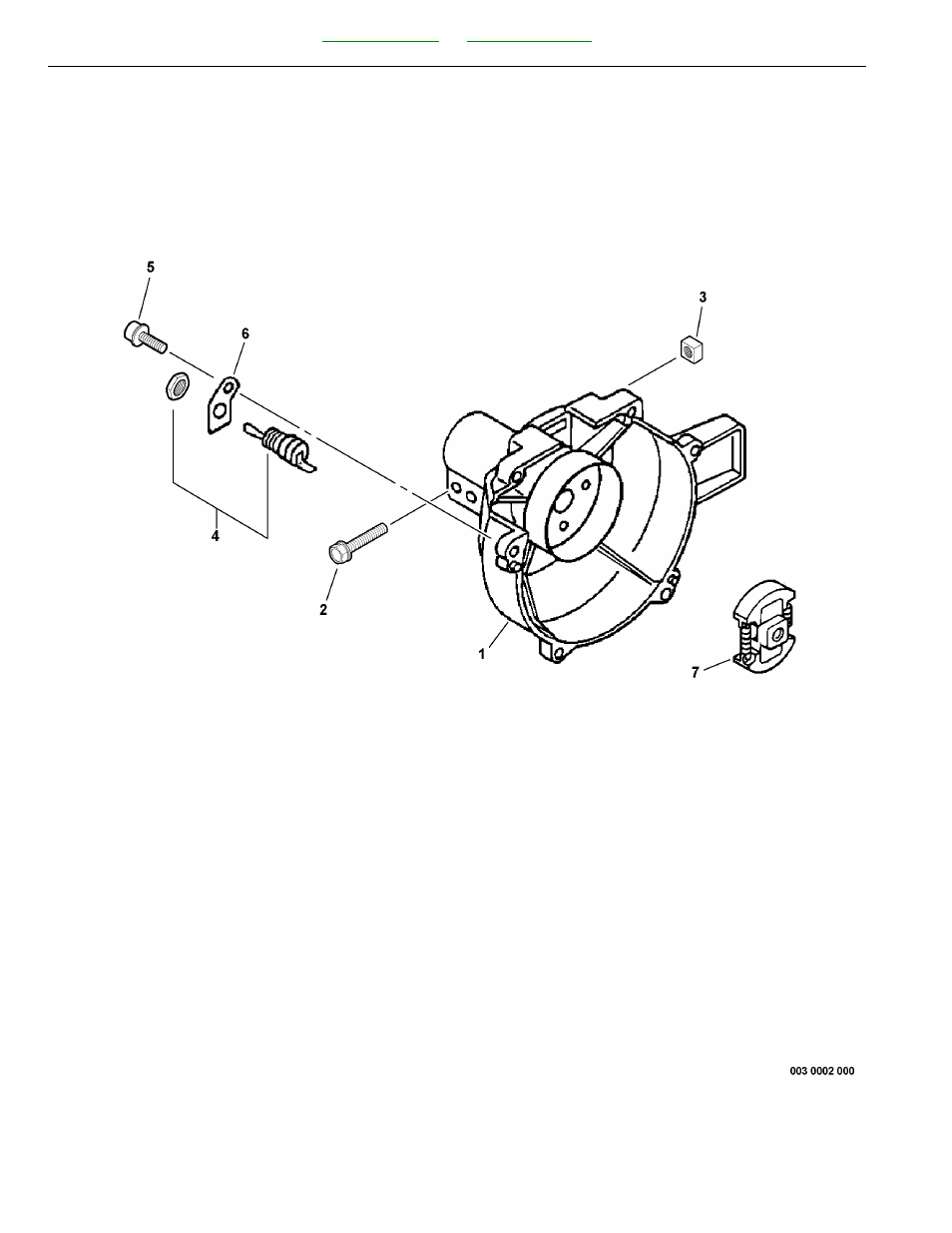 Fan case, clutch, ignition switch | Echo GT-200 R User Manual | Page 8 / 44