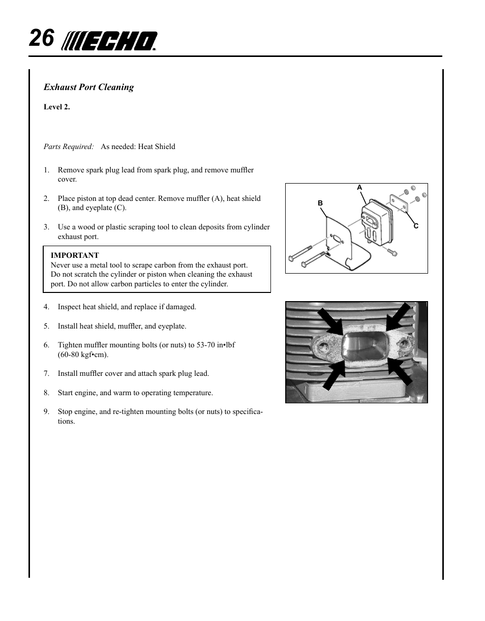 Echo PPT-280 User Manual | Page 26 / 40