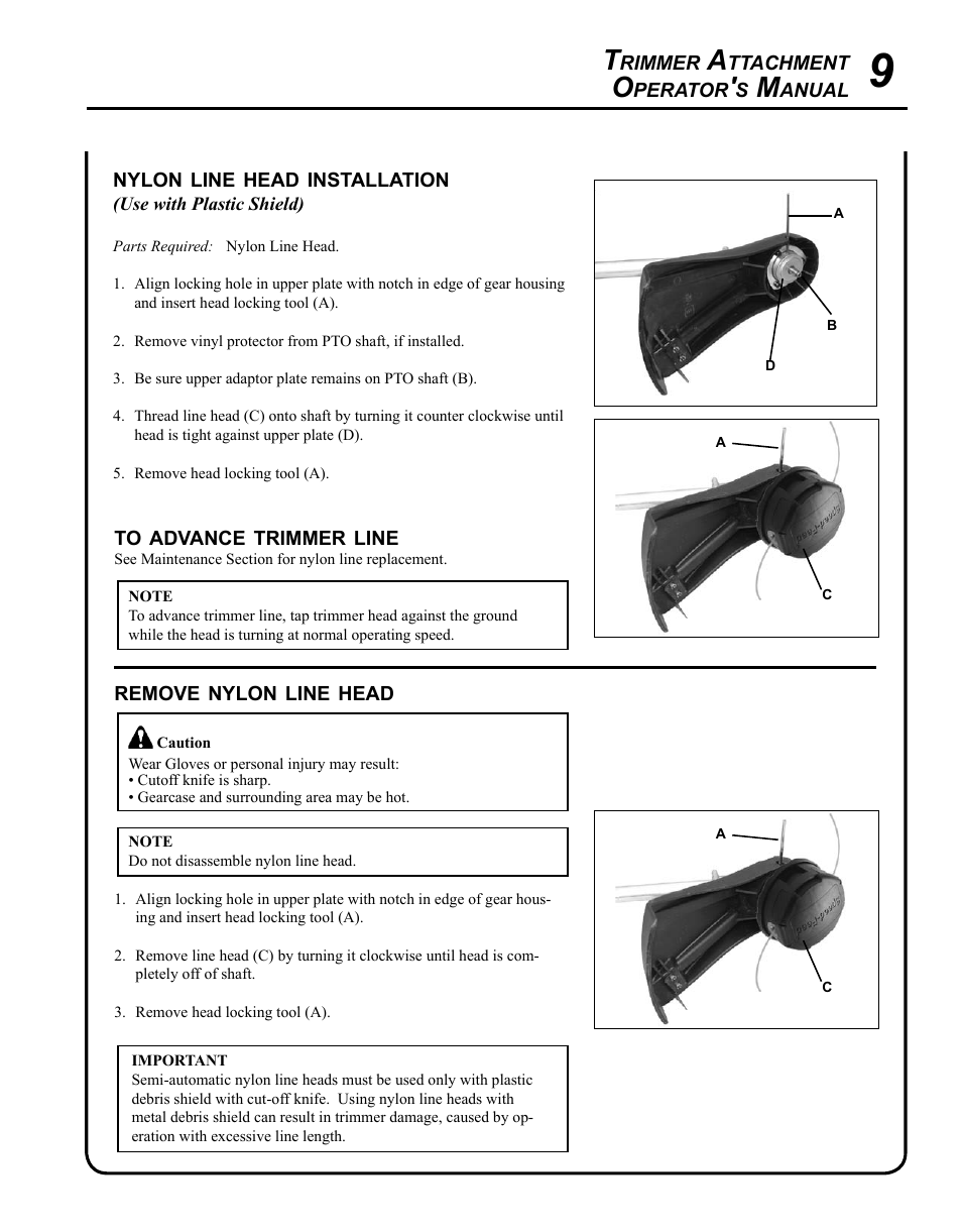 Echo 99944200540 User Manual | Page 9 / 16