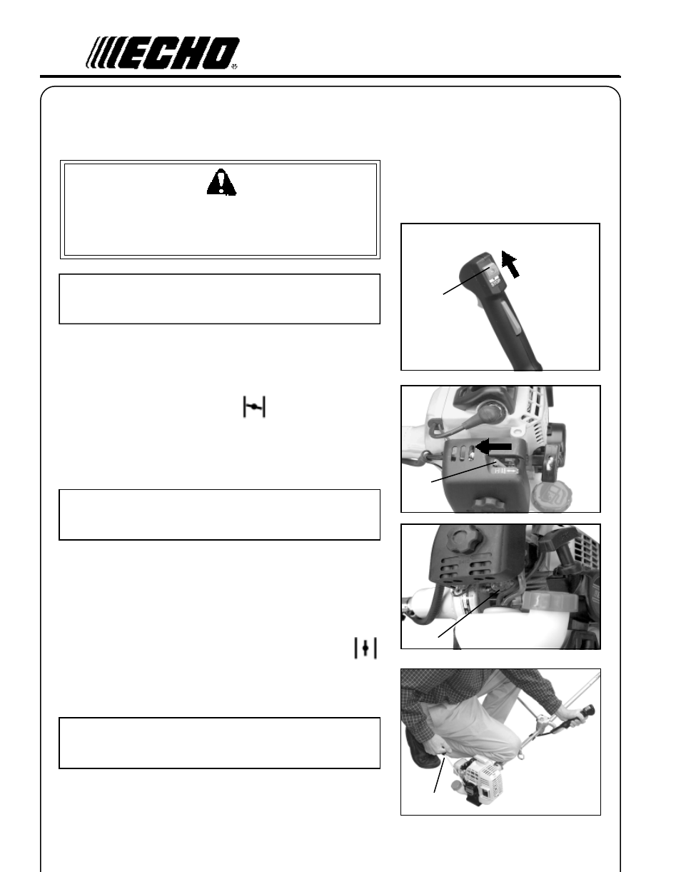 Echo SRM-260U User Manual | Page 18 / 32
