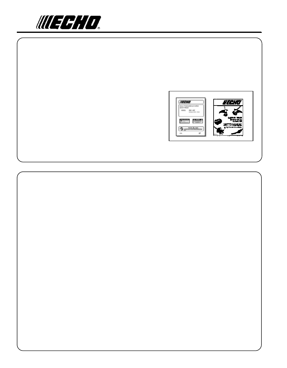 Echo SRM-260U User Manual | Page 2 / 32