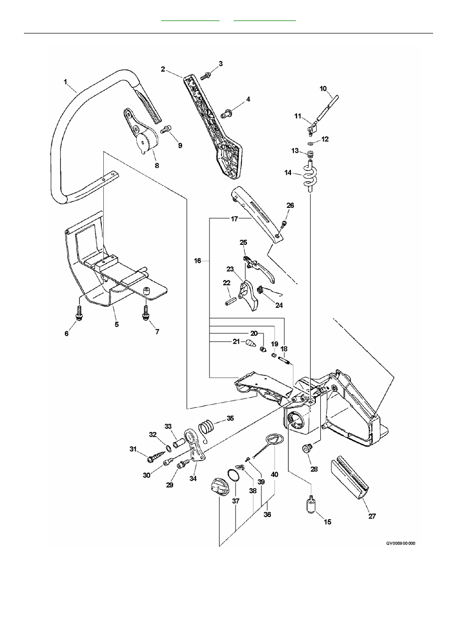 Handles | Echo QV-670 User Manual | Page 16 / 24