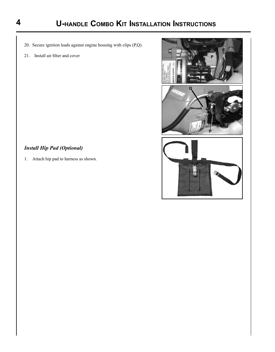 Echo SRM-225 User Manual | Page 4 / 24