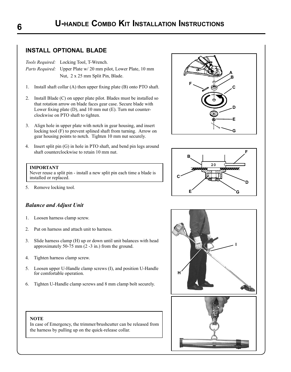 Echo SRM-225 User Manual | Page 6 / 24