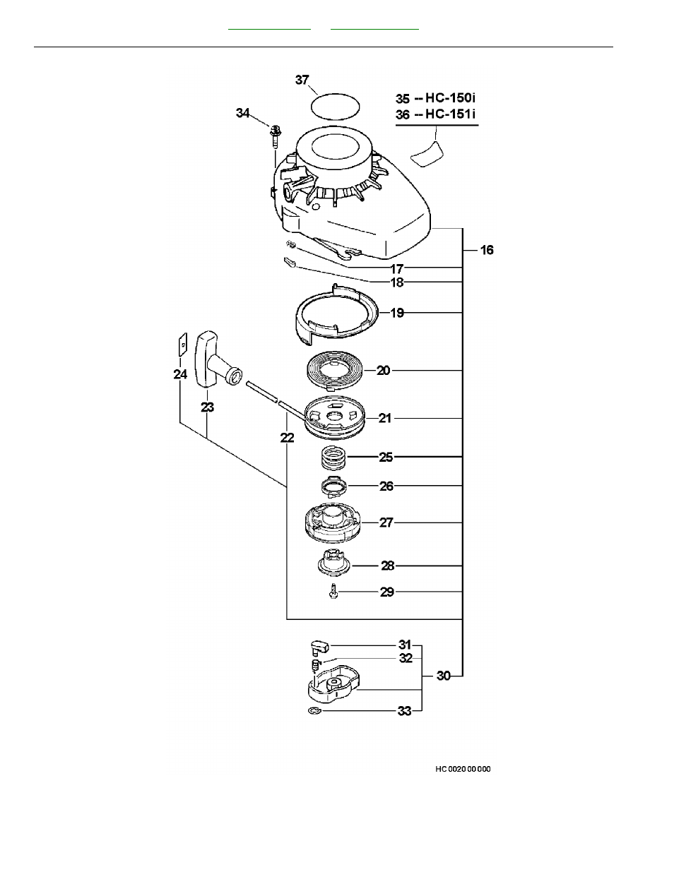 I-starter | Echo HC-150I User Manual | Page 6 / 26