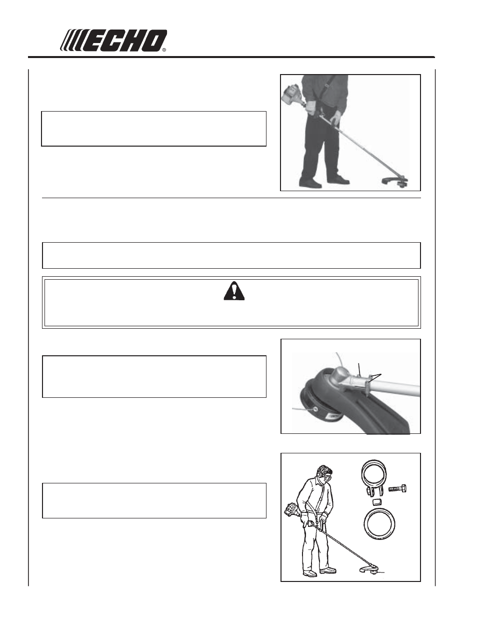 Echo SRM - 2601 User Manual | Page 16 / 40