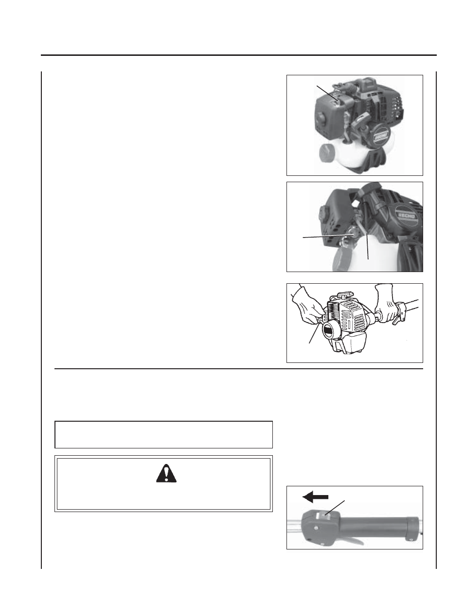 Echo SRM - 2601 User Manual | Page 25 / 40