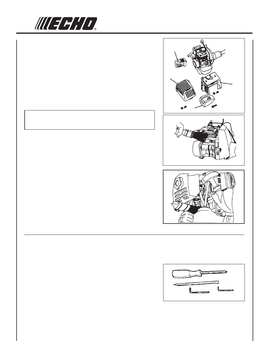 Echo SRM - 2601 User Manual | Page 30 / 40