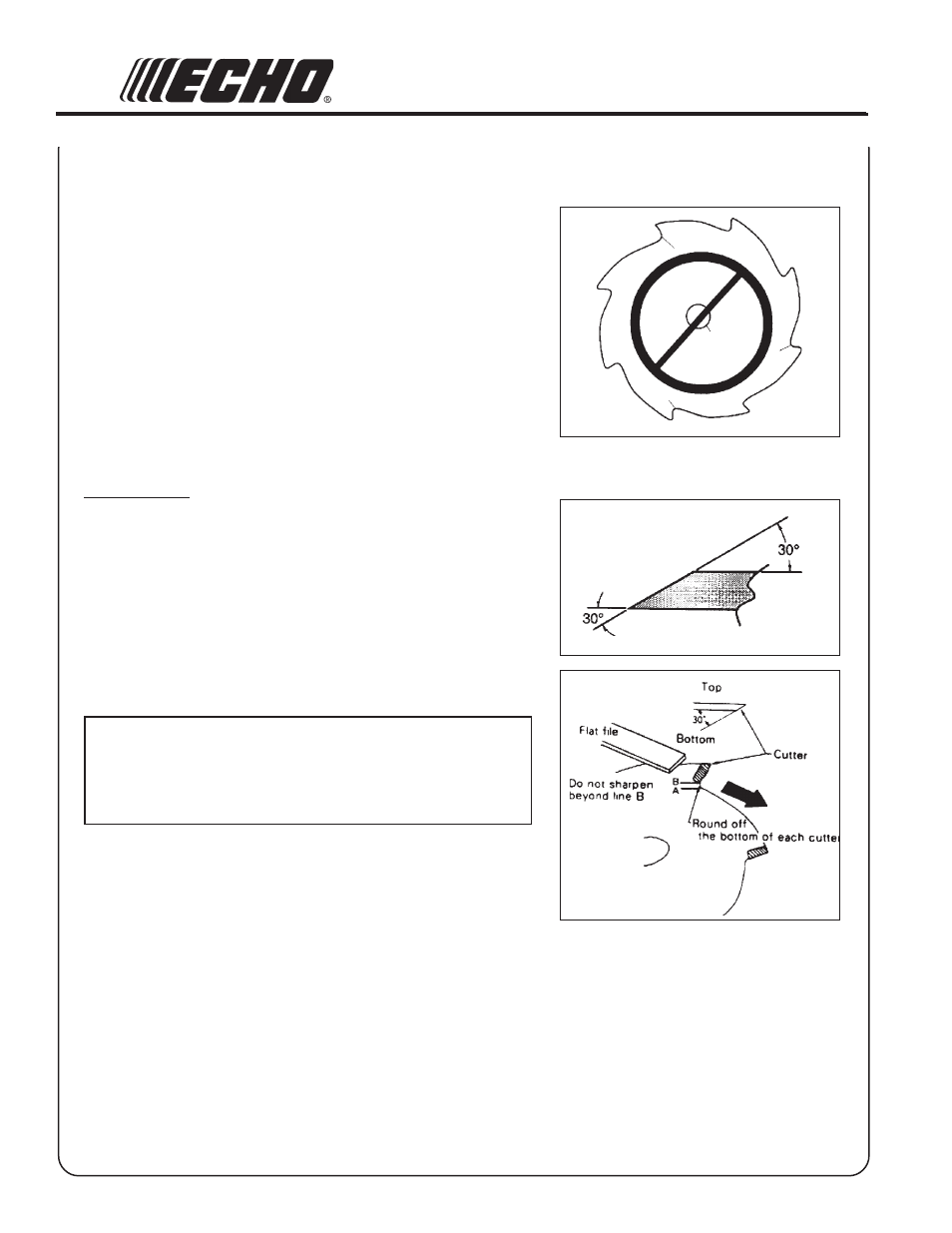 Echo SRM - 2601 User Manual | Page 34 / 40