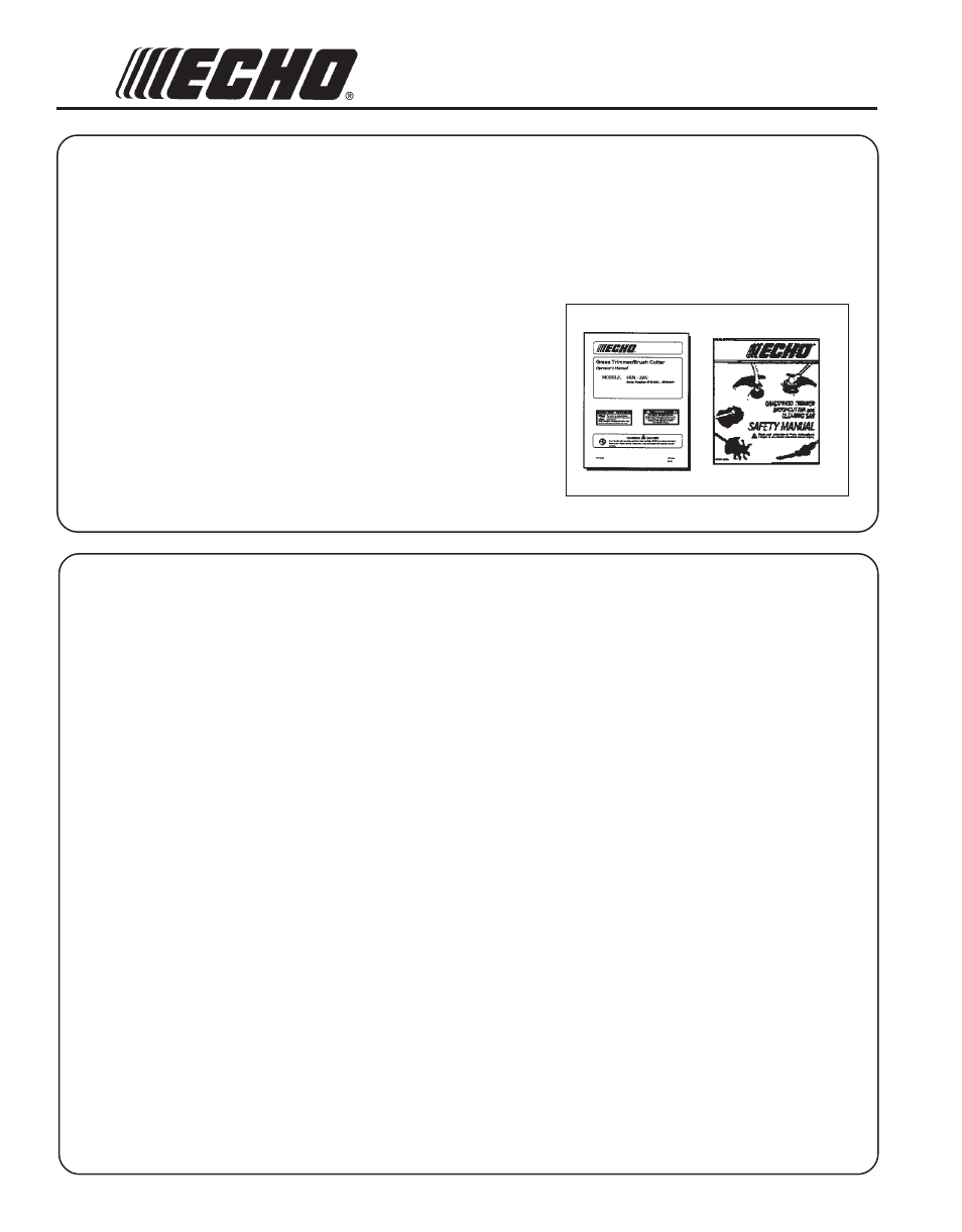 Echo SRM-210U User Manual | Page 2 / 32