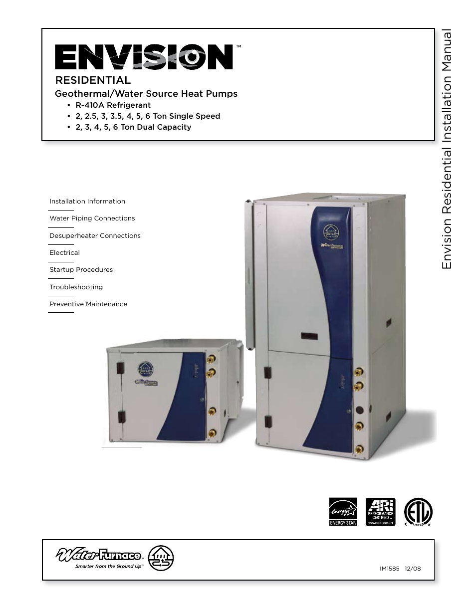 Envision Peripherals R-410A User Manual | 40 pages