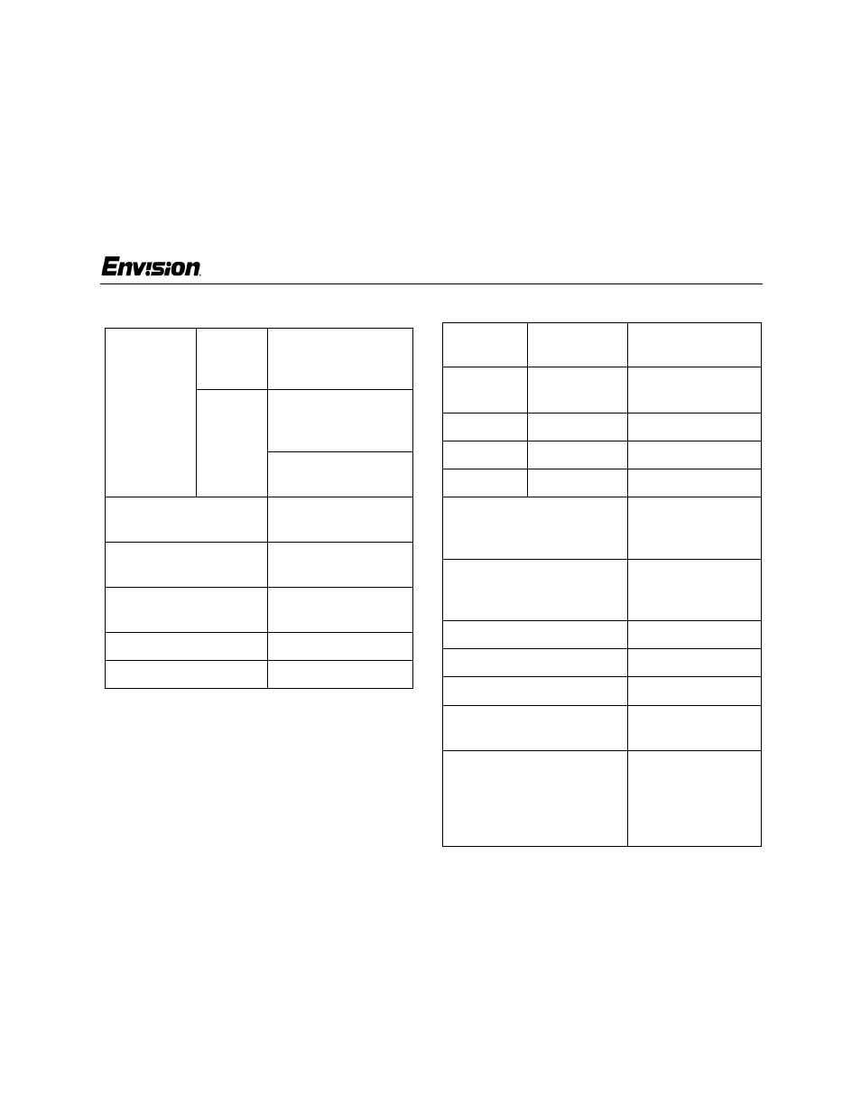 Appendix, En-980e, Specifications | Envision Peripherals EN-980e User Manual | Page 12 / 15