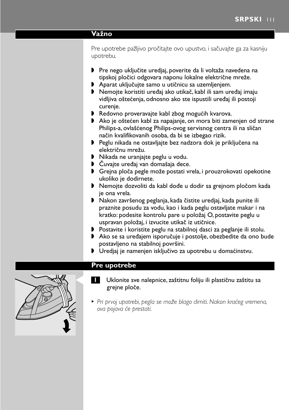 Philips GC3221 User Manual | Page 111 / 118