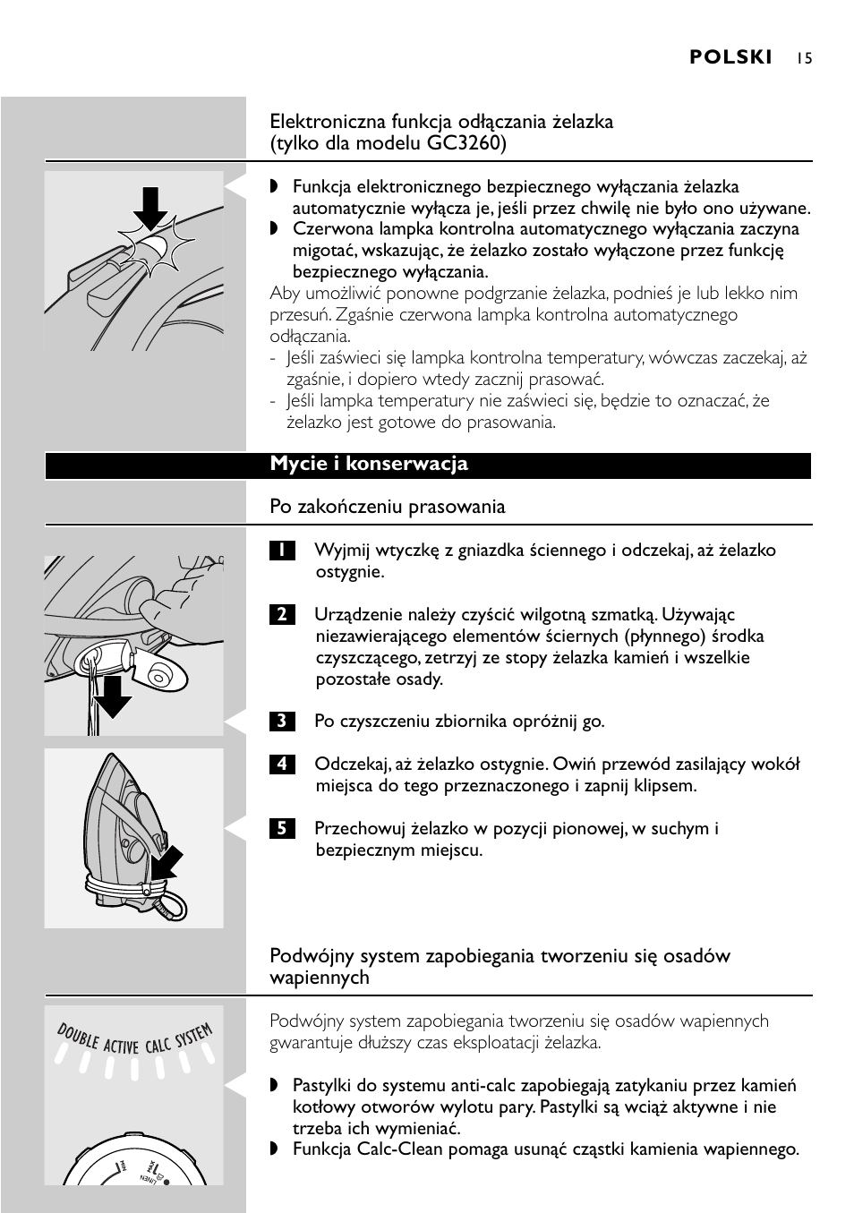 Philips GC3221 User Manual | Page 15 / 118