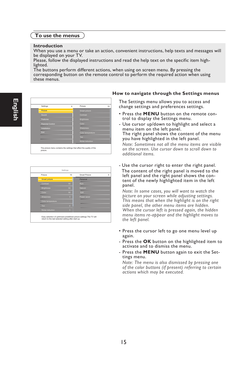 English | Envision Peripherals L42H761 User Manual | Page 17 / 37