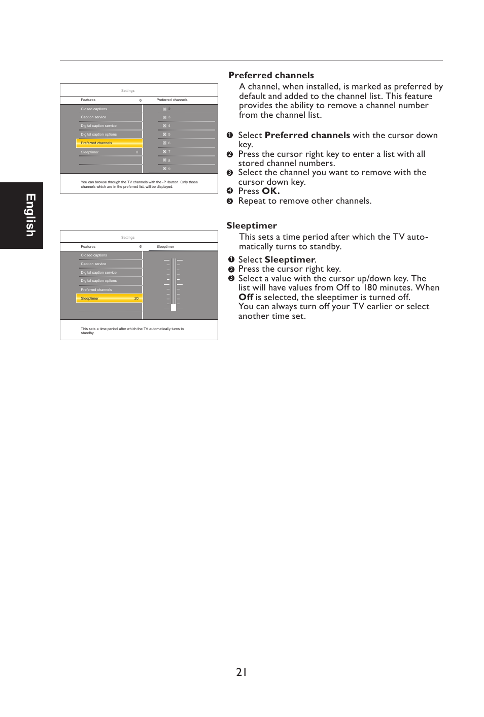 English | Envision Peripherals L42H761 User Manual | Page 23 / 37