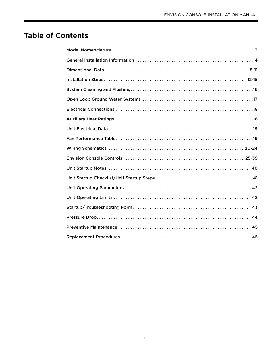 Envision Peripherals Water-Furnace IM1609 10 User Manual | Page 3 / 48