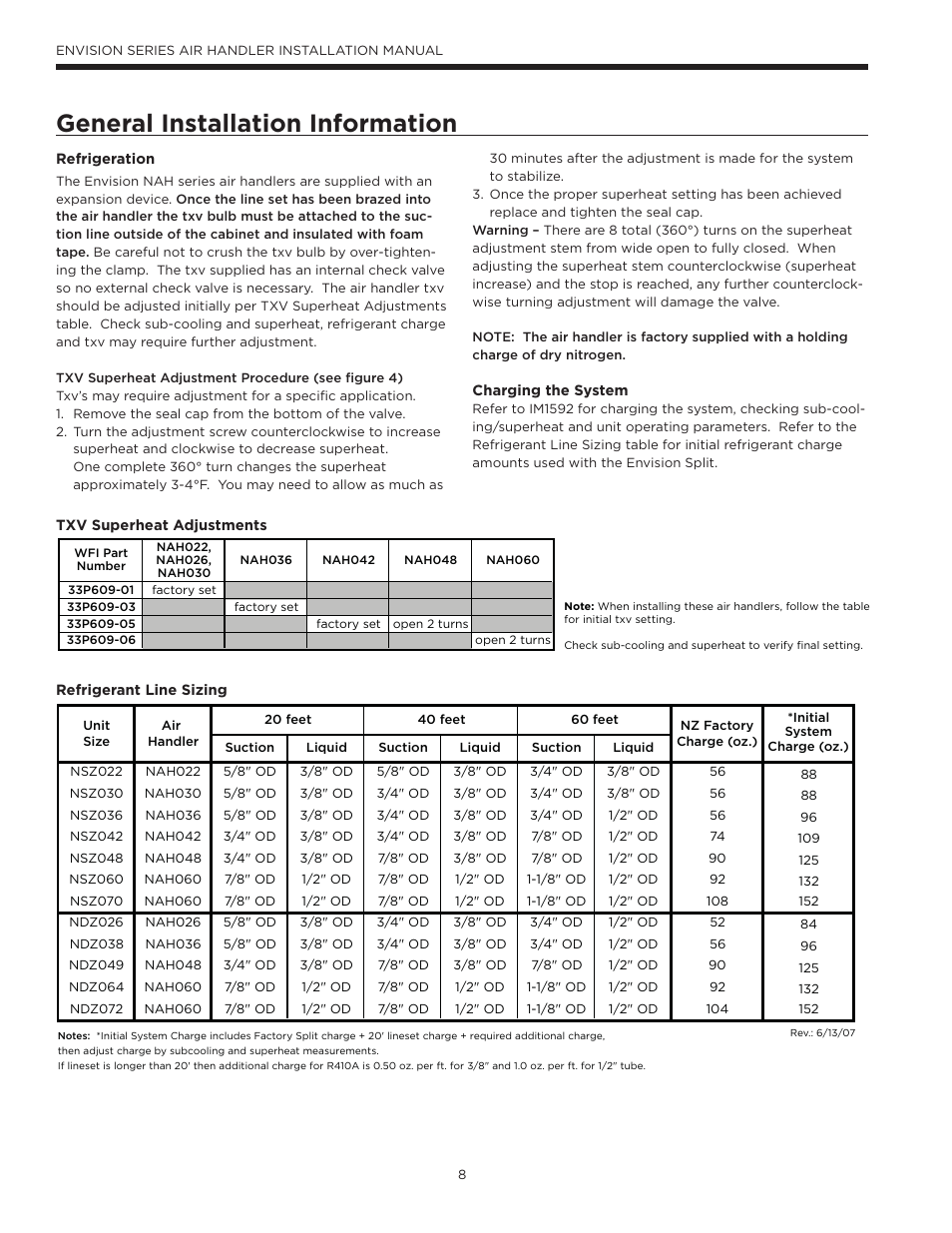General installation information | Envision Peripherals IM1603 User Manual | Page 9 / 22