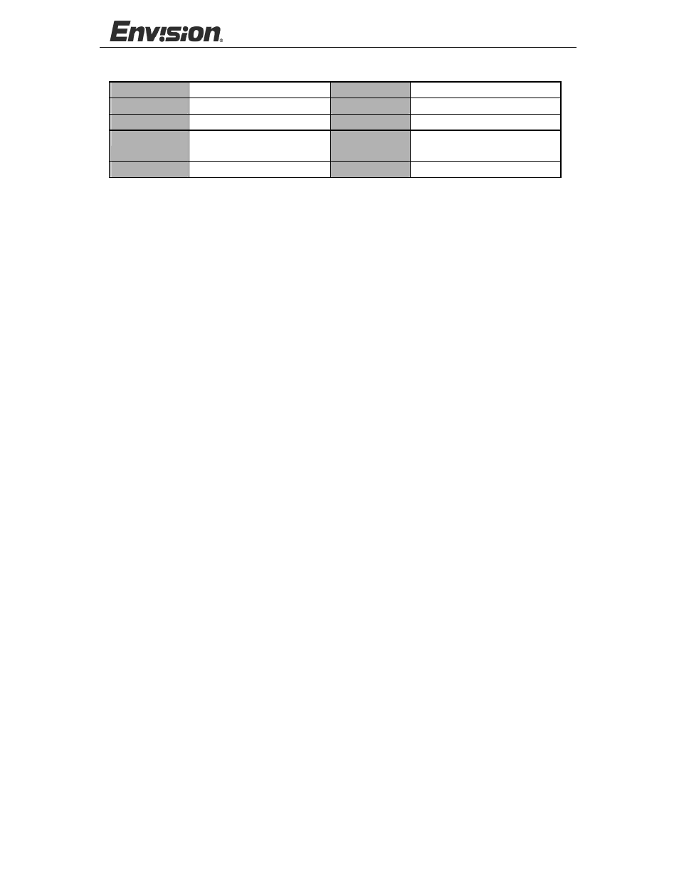 En9110 | Envision Peripherals EN9110 User Manual | Page 26 / 28