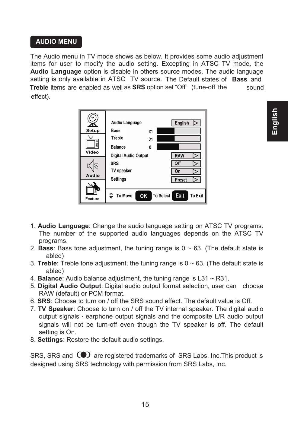 Envision Peripherals L32W461 User Manual | Page 16 / 79