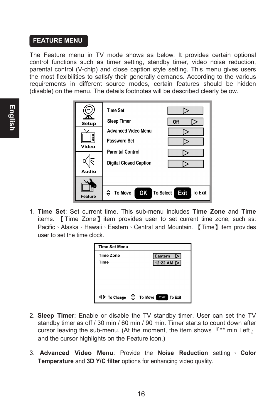Envision Peripherals L32W461 User Manual | Page 17 / 79