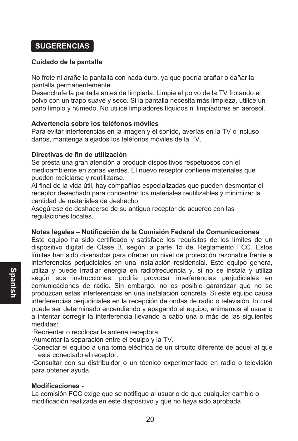 Envision Peripherals L32W461 User Manual | Page 73 / 79