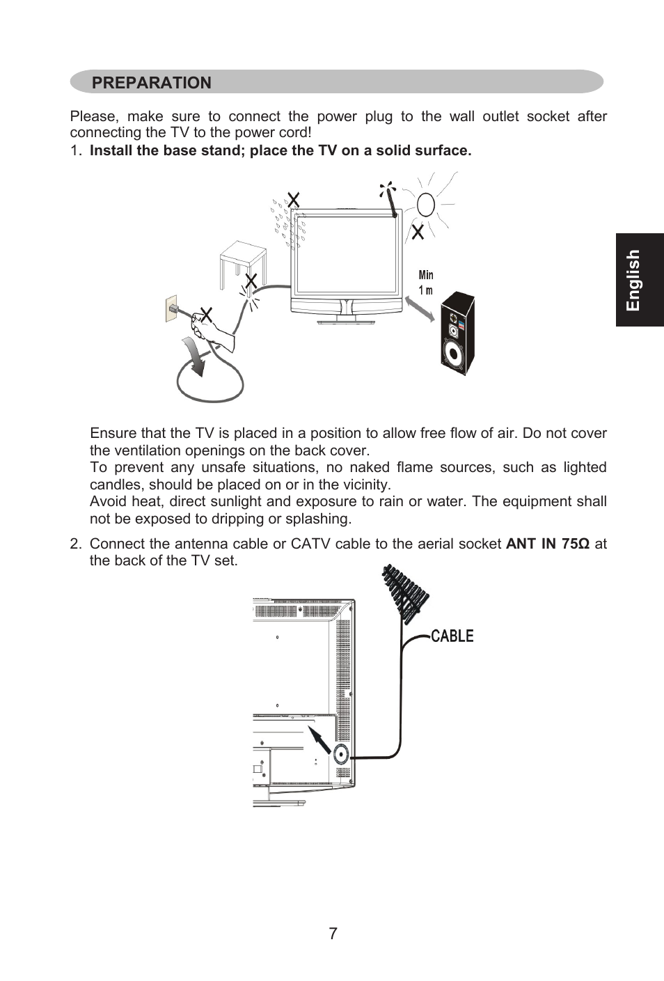 Envision Peripherals L32W461 User Manual | Page 8 / 79