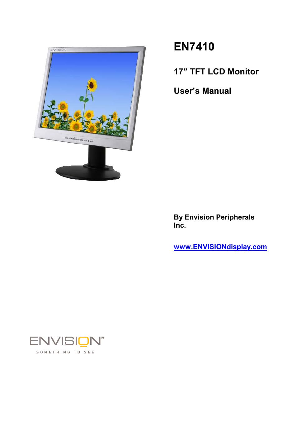 Envision Peripherals EN7410 User Manual | 25 pages
