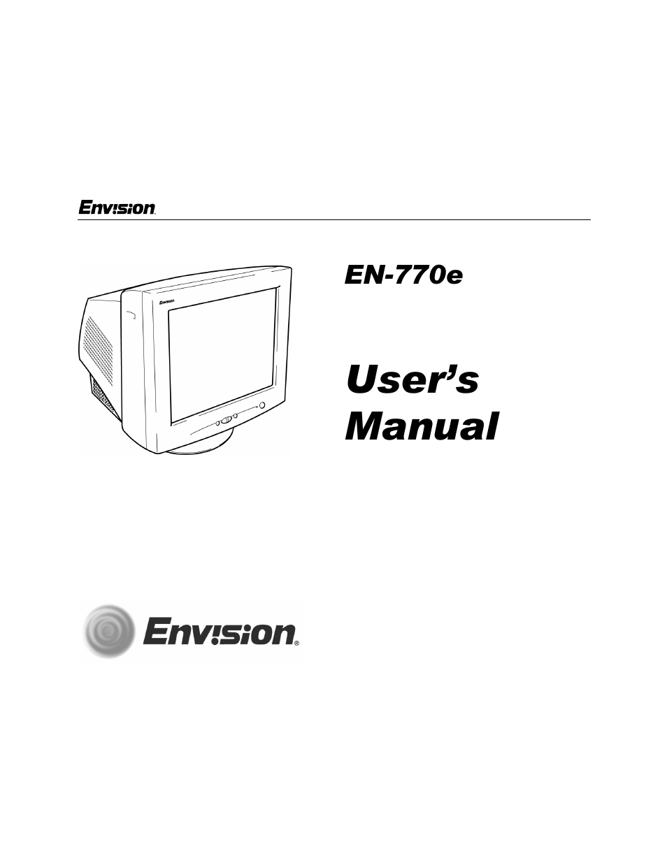 Envision Peripherals EN-770e User Manual | 15 pages
