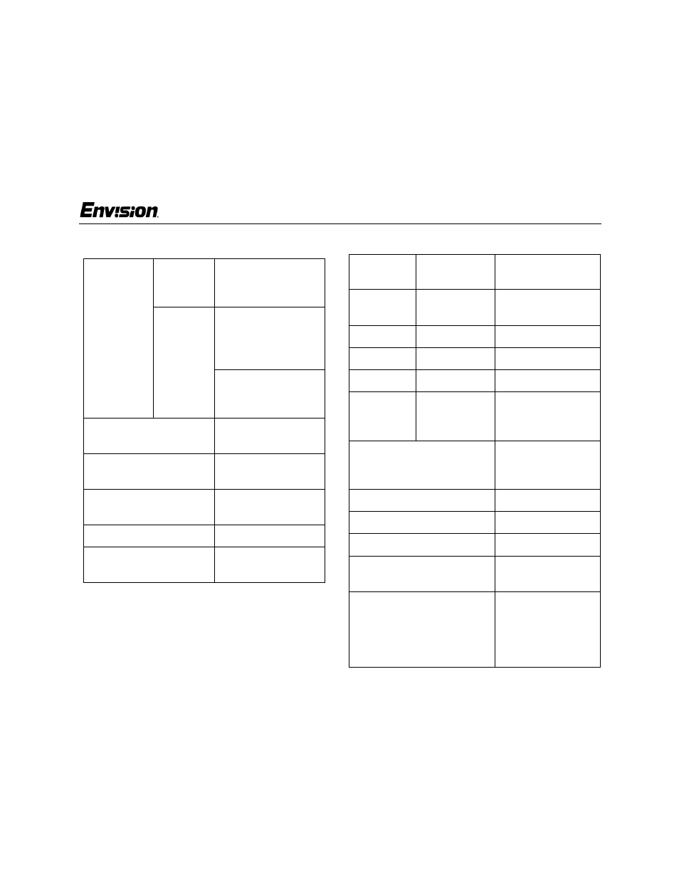 Appendix, En-770e, Specifications | Envision Peripherals EN-770e User Manual | Page 12 / 15