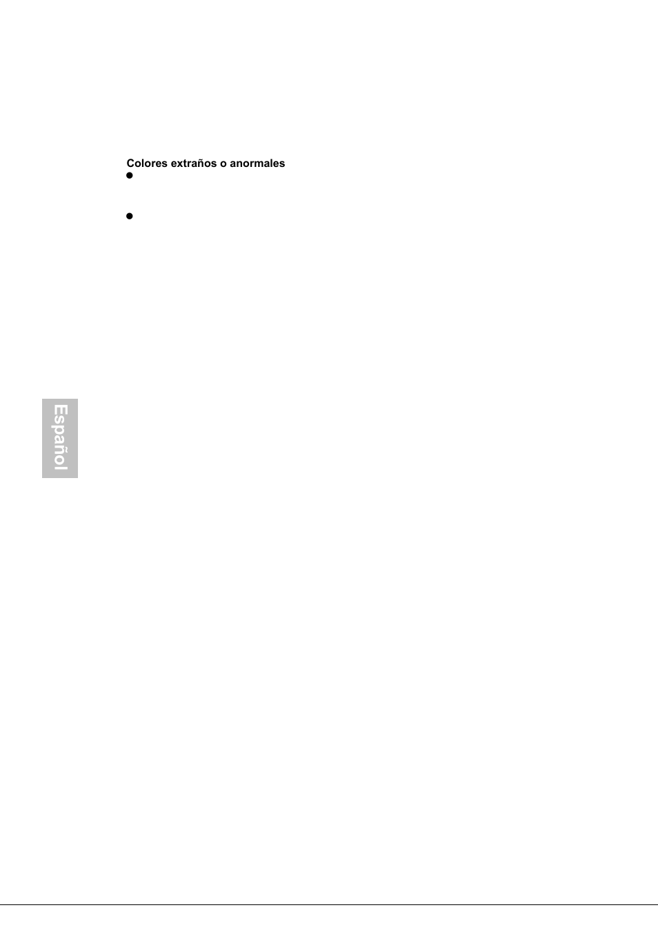 Español | Envision Peripherals H190L User Manual | Page 37 / 73