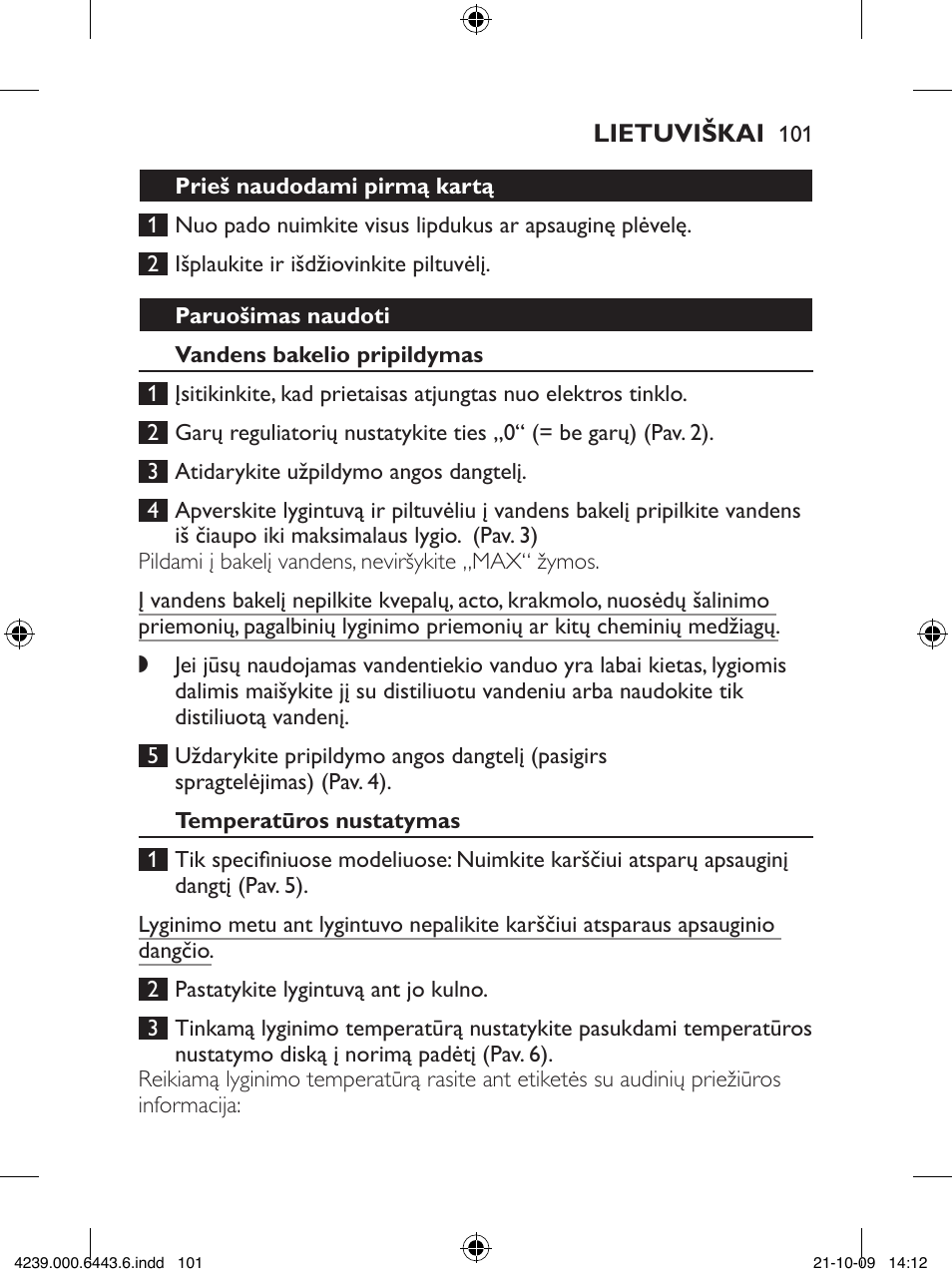 Philips GC4400 series User Manual | Page 101 / 224