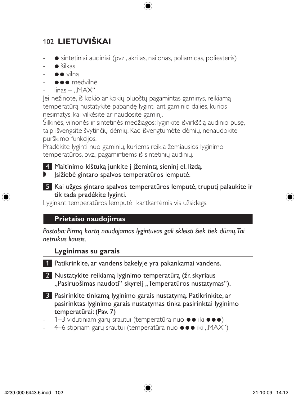 Philips GC4400 series User Manual | Page 102 / 224