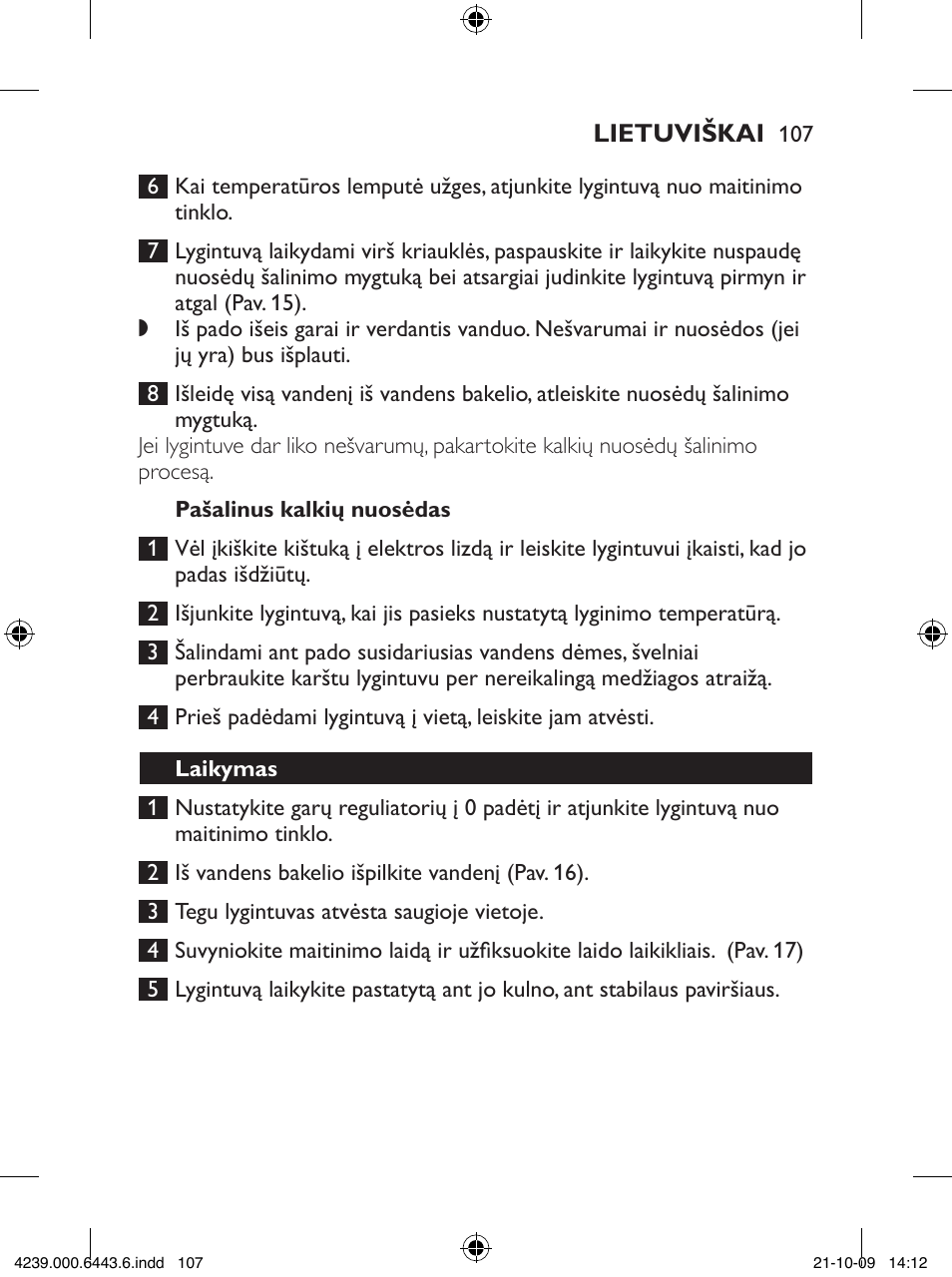 Philips GC4400 series User Manual | Page 107 / 224