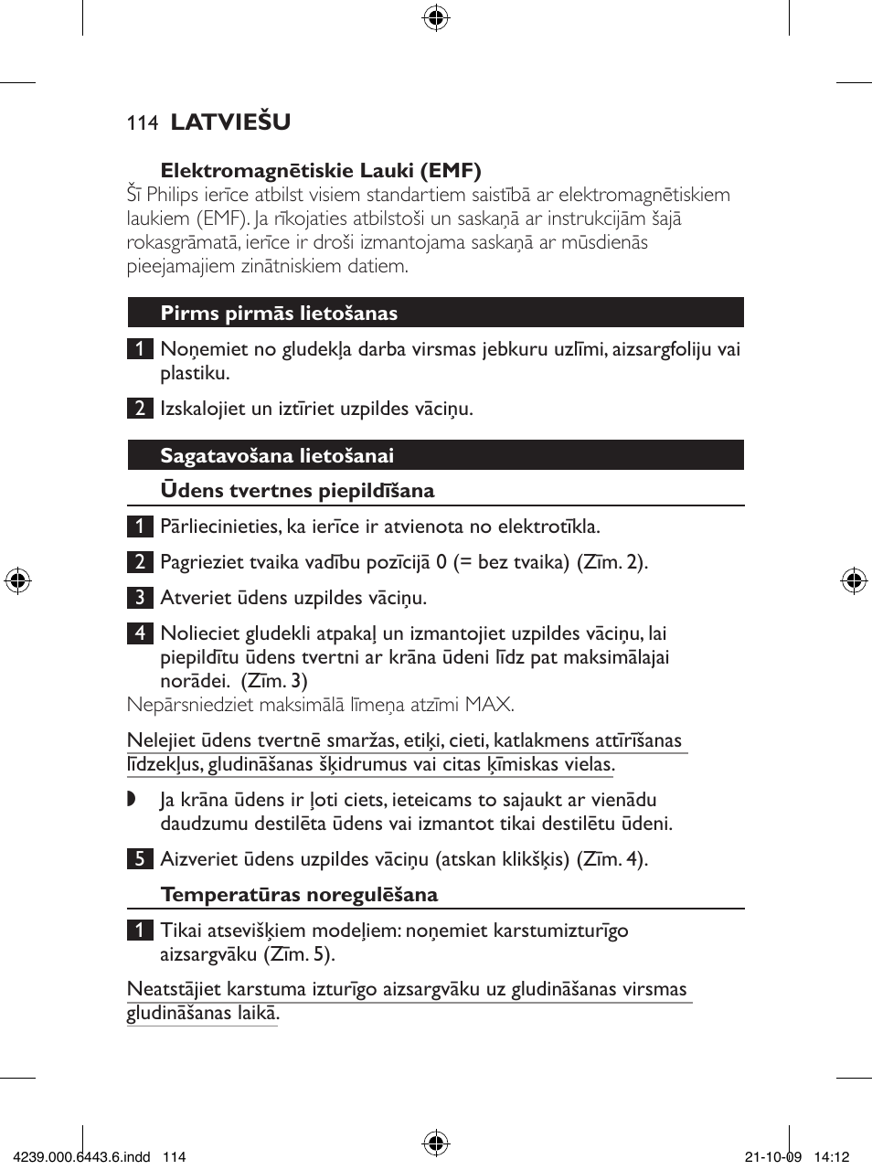 Philips GC4400 series User Manual | Page 114 / 224
