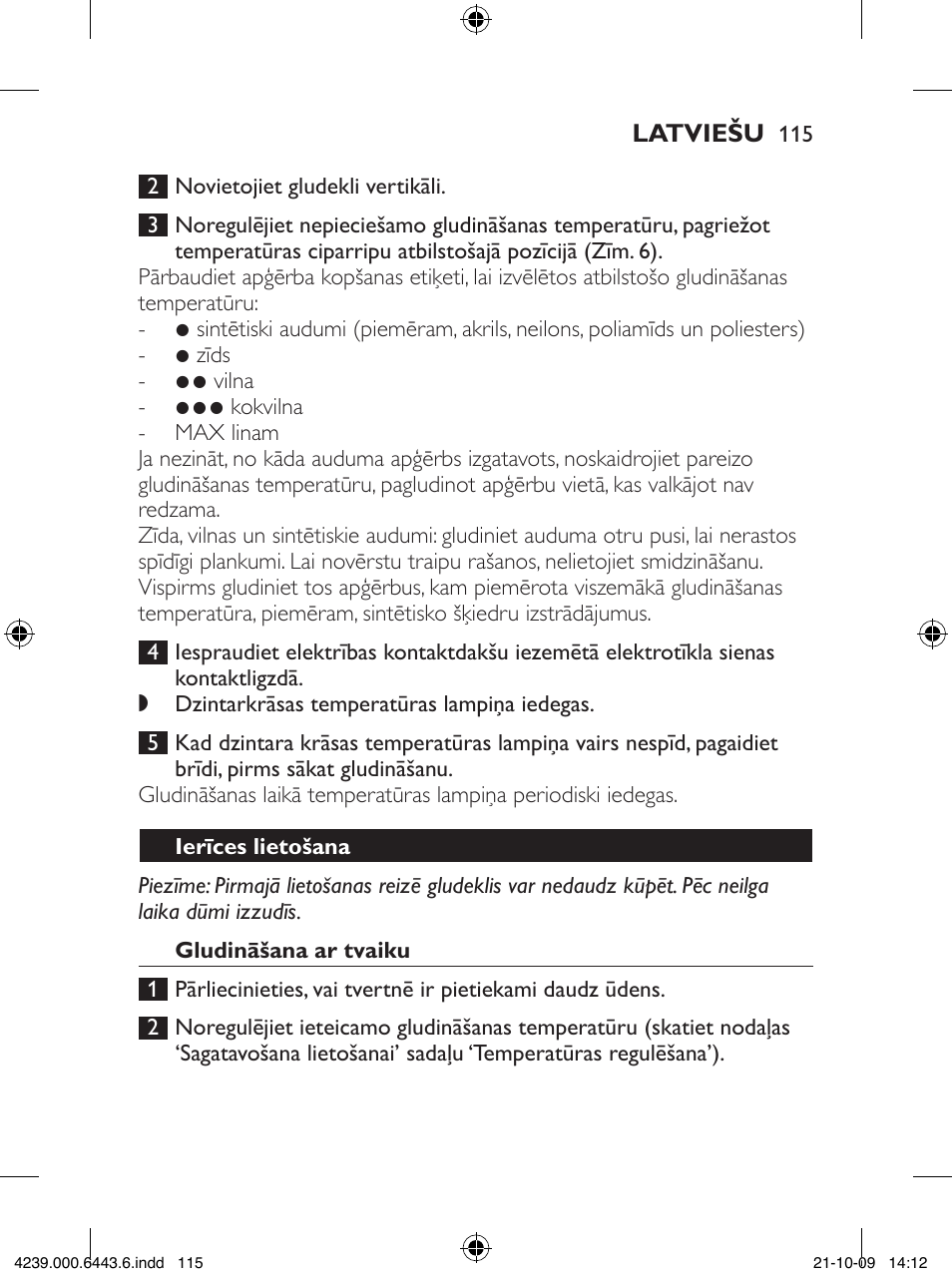 Philips GC4400 series User Manual | Page 115 / 224