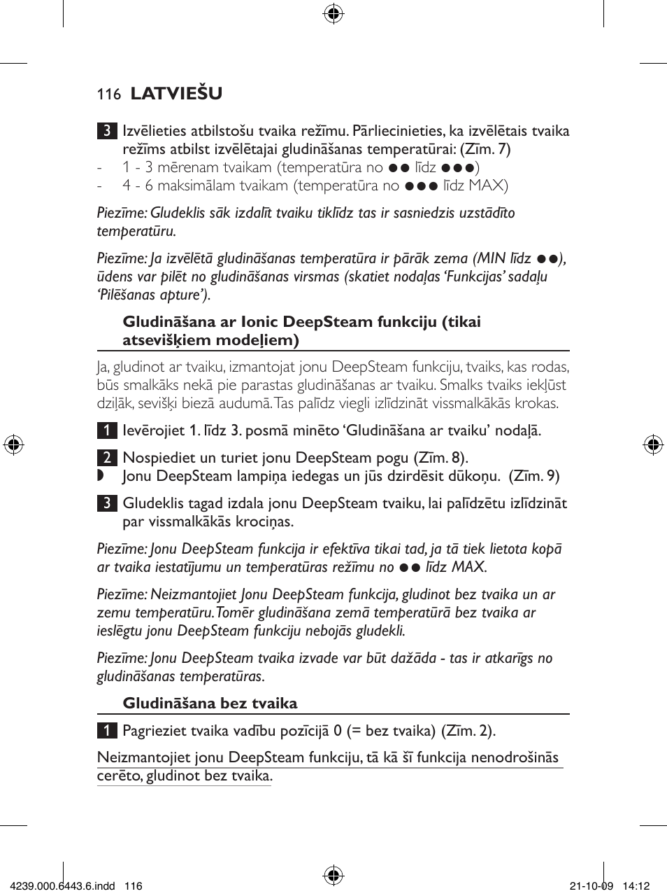 Philips GC4400 series User Manual | Page 116 / 224