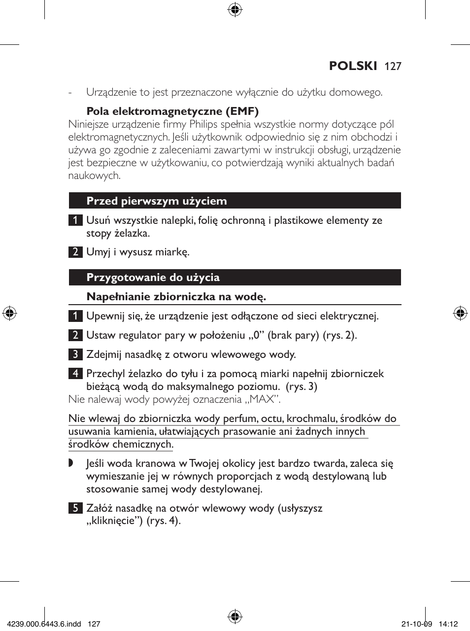 Philips GC4400 series User Manual | Page 127 / 224