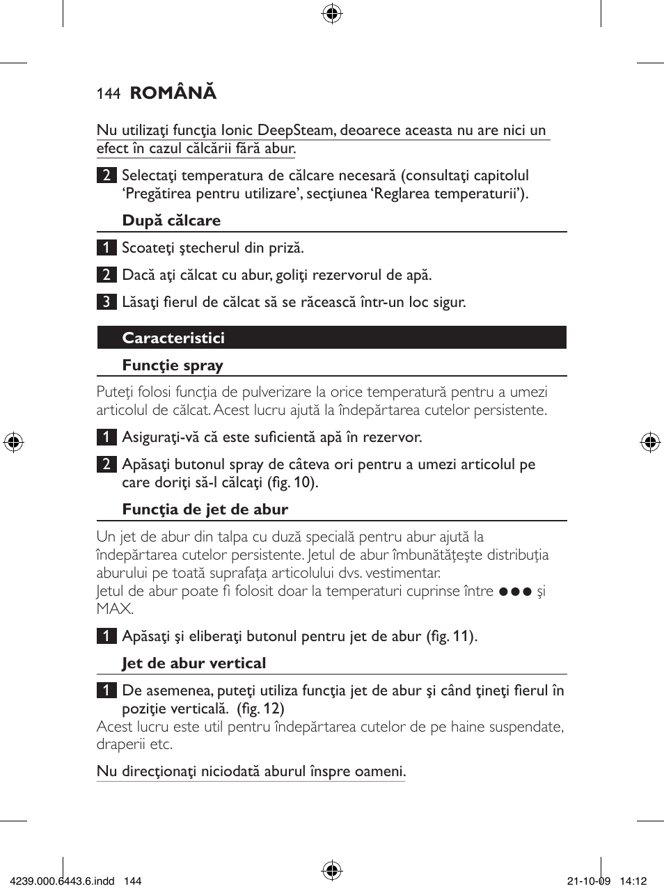 Philips GC4400 series User Manual | Page 144 / 224