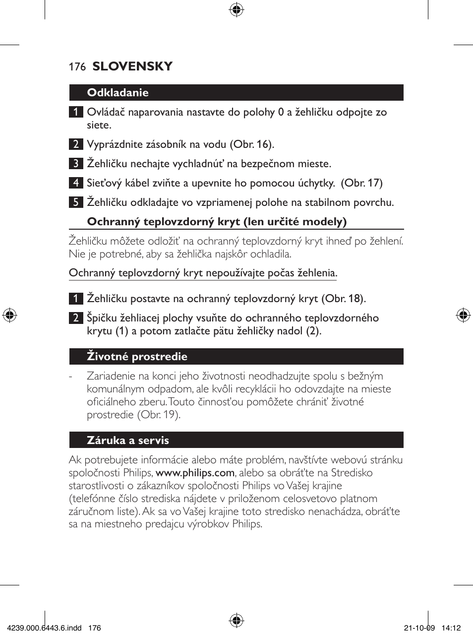 Philips GC4400 series User Manual | Page 176 / 224