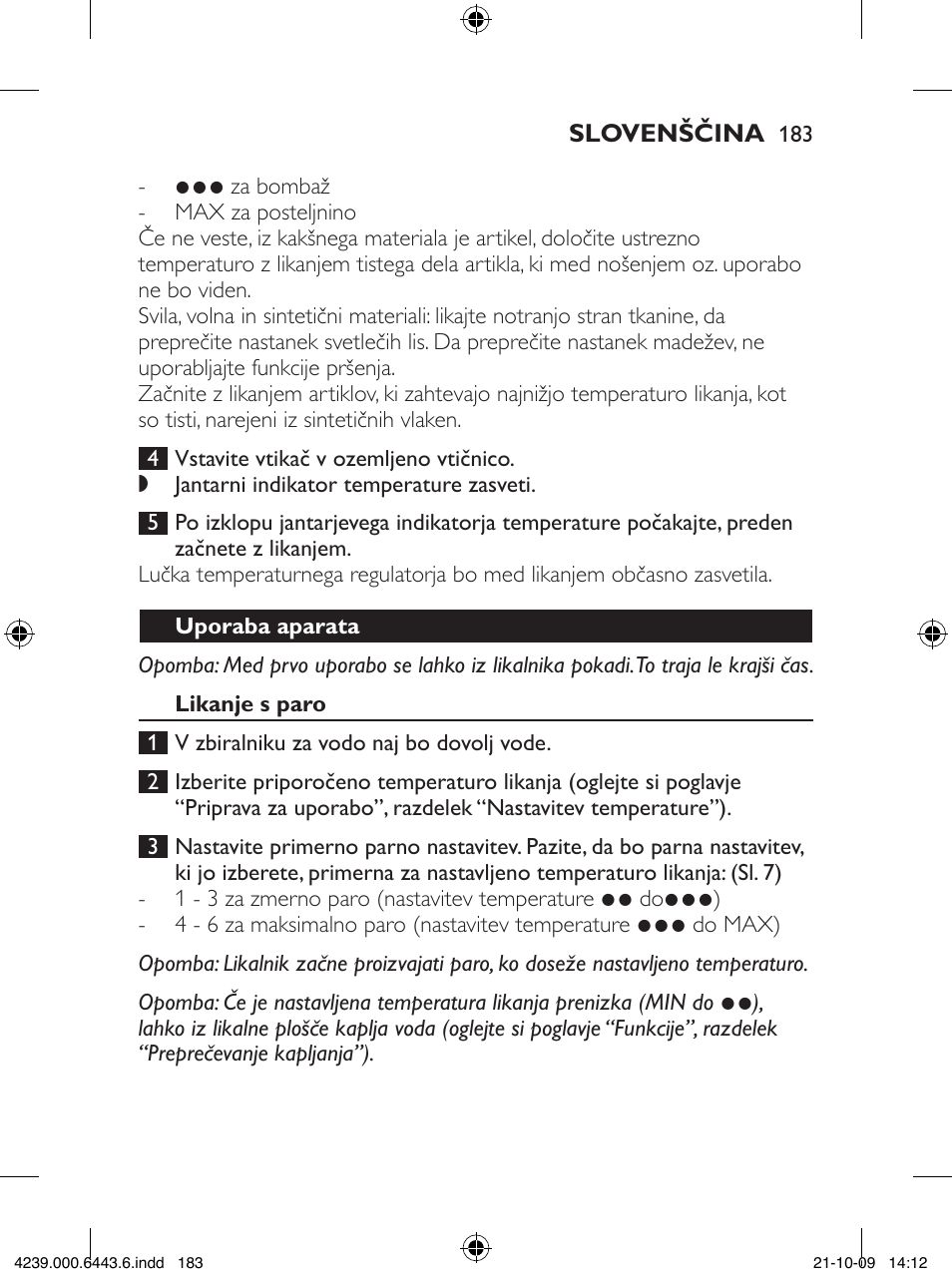 Philips GC4400 series User Manual | Page 183 / 224