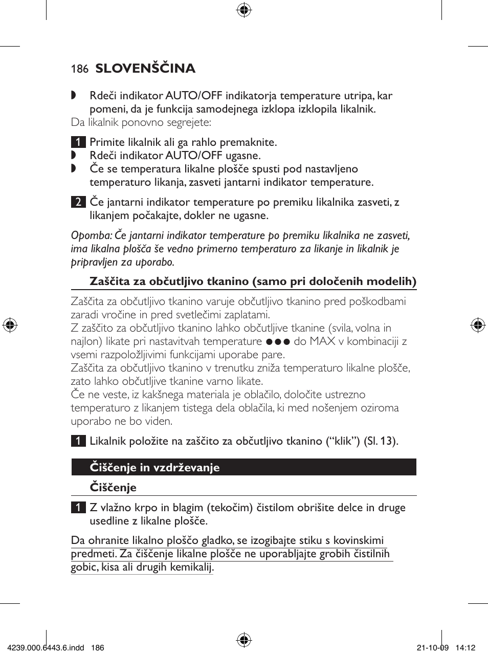 Philips GC4400 series User Manual | Page 186 / 224